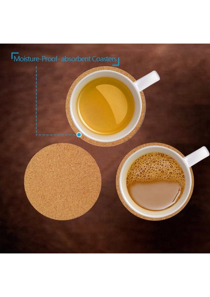 Tutucu Isıya Dayanıklı Fincan Paspas Seti Yeniden Kullanılabilir Yuvarlak Içecek Coaster ile 36 Emici Bardak Paketi Kupa Için (Yurt Dışından) indirimleri