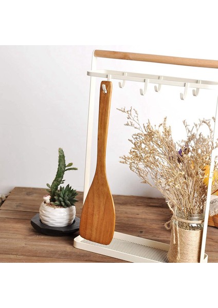 2x Ahşap Spatula Mutfak Tencere Kızartma Spatula Için El Yapımı (Yurt Dışından) fiyatları