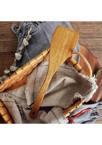 2x Ahşap Spatula Mutfak Tencere Kızartma Spatula Için El Yapımı (Yurt Dışından) indirimleri