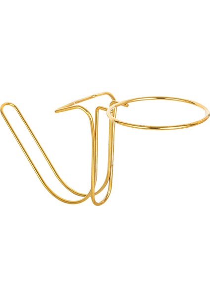 Masaüstü Buz Kovası Stand Stand Stand Beerbarrel Raf Şarap Kovası Stand Açık Kokteyl Partileri Yemek Altın (Yurt Dışından)