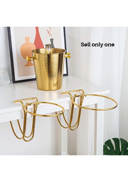 Masaüstü Buz Kovası Stand Stand Stand Beerbarrel Raf Şarap Kovası Stand Açık Kokteyl Partileri Yemek Altın (Yurt Dışından) fırsatları