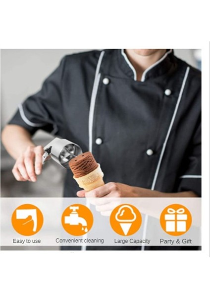 Dondurma Kepçesi Dondurma Kepçe Tetik Serbest Bırakma Dondurma Aksesuarları Büyük Hacim Kepçe Silindirik Dondurma Kepçe (Yurt Dışından) modelleri