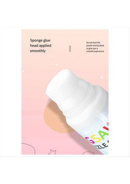 Jigsaw Bulmaca Yapıştırıcısı Sünger Kafalı 150ML Jigsaw Tutkal Toksik Olmayan ve Hızlı Kuru Bulmaca Mühürleyicisi (Yurt Dışından) fiyatları