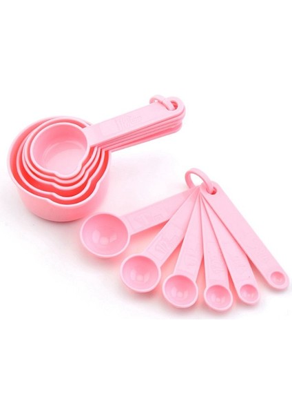 5set (11 Pcs/set) Ölçüm Kupaları ve Kaşık Seti Kuru ve Sıvı Malzeme Için Istiflenebilir Plastik Ölçüm Kaşıkları (Yurt Dışından) fırsatları