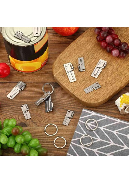 12X P-38 ve P-51 Can Başlandırılancılar Paslanmaz Çelik Kamp Mutfak Seyahat Kampı Için Açıcı Taşınabilir Can Açıcı (Yurt Dışından) modelleri