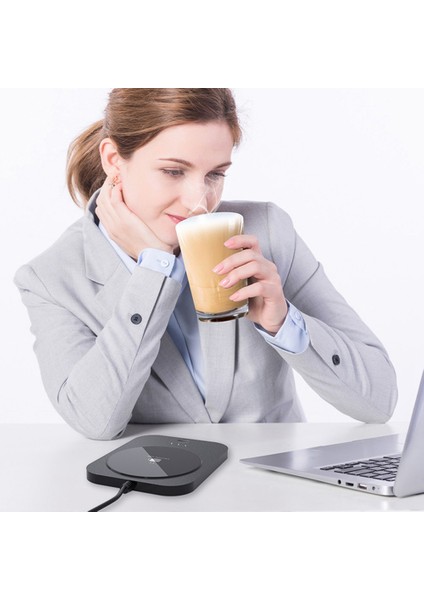 USB Kupa Isıtıcı Kahve Kupa Kupası Isıtıcı Süt Çay Çay Su Isıtma Kupası Isıtıcı Sıcak Mat Sabit Sıcaklık Sıcaklık (Yurt Dışından) indirimleri