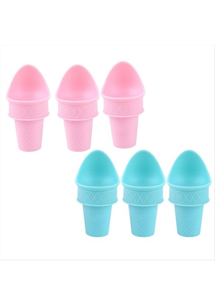 Dondurma Koni Scoop Çocuk Dondurma Konisi Scoop Mini Dondurma Konisi Yeniden Kullanılabilir (Yurt Dışından)