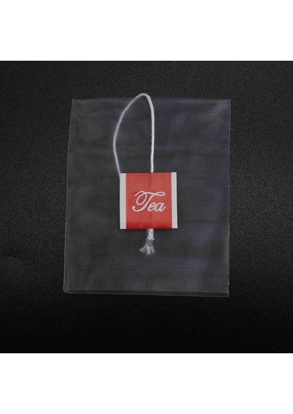 1000PCS5 5 x 7cm Piramit Çay Poşeti Filtresi Naylon Çay Poşeti Tek Dize Etiketi Şeffaf Boş Çay Poşeti (Yurt Dışından) fırsatları