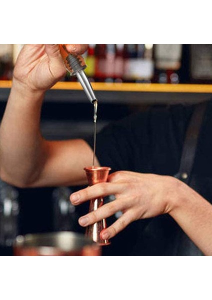 18 Adet Paslanmaz Çelik Dökücüler Hız Dökücü Likör Şişesi Dökücüler ve Sirke Konik Durma Spout Kapalı Toz Kapakları (Yurt Dışından) fırsatları