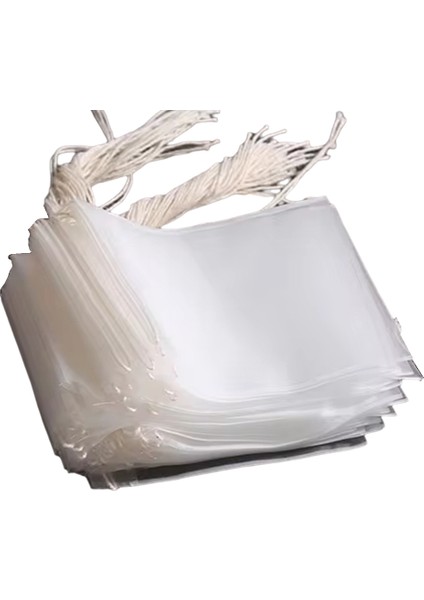 100PCS Tesis Edilebilir Çay Torosu Filtre Çantaları Çay Infuser Için String Isı Contası Gıda Sınıfı Filtre Çay Poşetleri (Yurt Dışından)