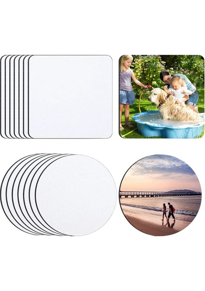 Süblimasyon Coaster Boşluk Ürünleri Süblimasyon Kupası Bardak Altlıkları Isı Transferi Baskı El Sanatları Için Kauçuk Kupa Mat Projeler (Yurt Dışından)