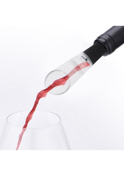 10 Paket Şarap Havalandırıcısı Dökücü Püskürtme Şişe Durdurucu Dekantter Dökücü Havalandırıcı Hızlı Dekantter Spout (Yurt Dışından) fırsatları