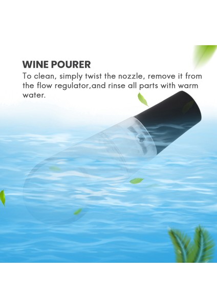 10 Paket Şarap Havalandırıcısı Dökücü Püskürtme Şişe Durdurucu Dekantter Dökücü Havalandırıcı Hızlı Dekantter Spout (Yurt Dışından) indirimleri