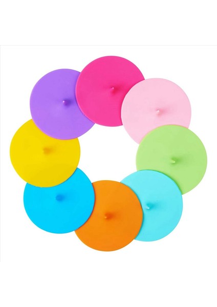 Silikon Kupa Kapakları Damla Kupa Kapak 24 Set Anti Tüttü Hava Etki Mühür Kupa Kapak Silikon Içecek Kapakları Sıcak Kupa Kapakları (Yurt Dışından) modelleri