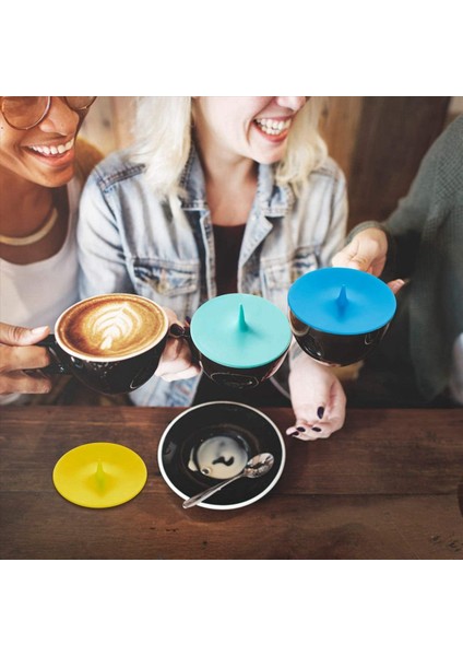 Silikon Kupa Kapakları Damla Kupa Kapak 24 Set Anti Tüttü Hava Etki Mühür Kupa Kapak Silikon Içecek Kapakları Sıcak Kupa Kapakları (Yurt Dışından) fırsatları