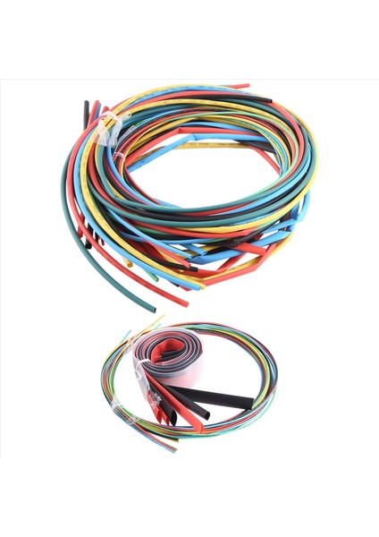 55M/KIT Isı Büzülme Tüpü 11 Boyutlar Renkli Tüp Kilecilik Tel Kablosu 6 Renk (Yurt Dışından) fırsatları