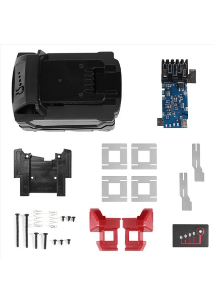 M18B Lı-Ion Pil Plastik Kılıf 18V M18 48-11-1815 3AH 4AH 5AH Pcb Tahtası Kabuğu (Yurt Dışından) modelleri