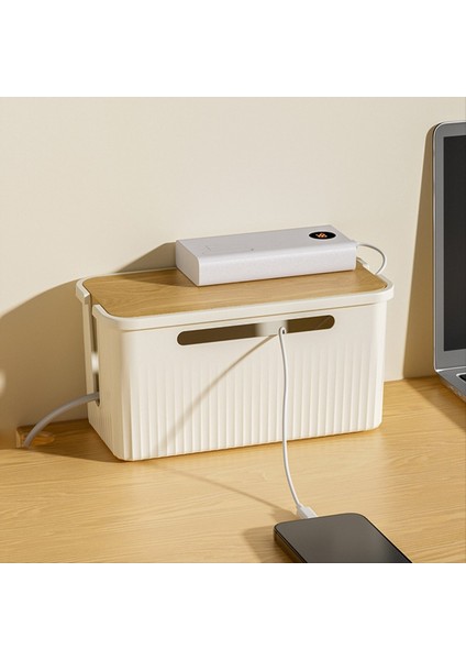 Kablo ve Güç Şeritleri Masası Bilgisayar Kablo Organizatör Kutusu B 23 5X12CM (Yurt Dışından) fırsatları