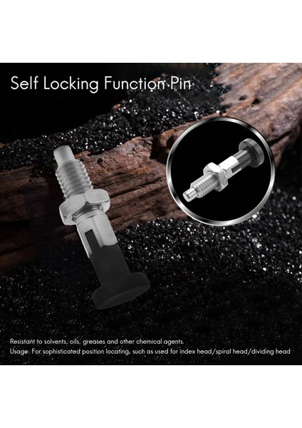 10X M10 Paslanmaz Çelik Kendi Kilit Kilitleme Endeksi Kafa Bölmesi Için Kendini Kilitleme Fonksiyonu ile Piston Pimi (Yurt Dışından) indirimleri