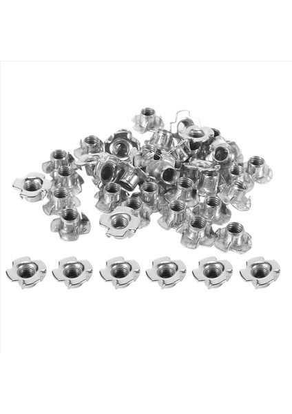 250PCS M8 Metal Esir T Fındık Pronged Tee Fıstığı Metrik (Yurt Dışından) fiyatları