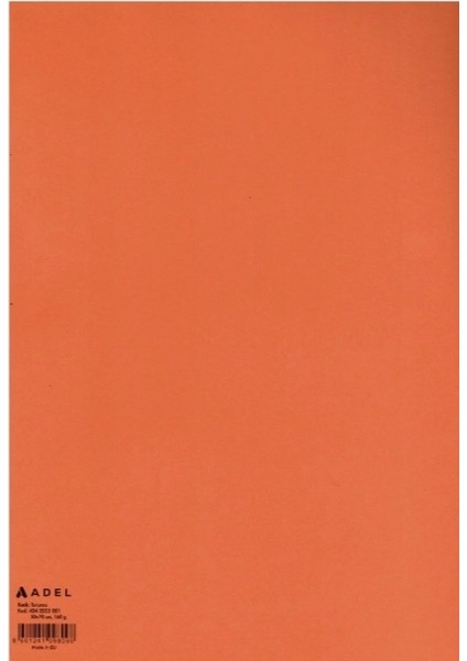 Fon Kartonu 50X70 cm 160GR. Turuncu 100 Lü (1 Paket 100 Adet)