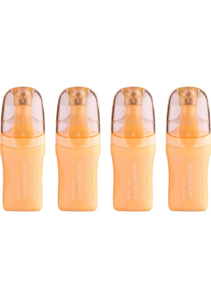 Berry Mını Fosforlu Pastel Turuncu 4lu Set