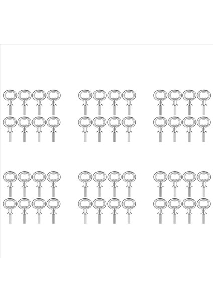 48 Adet Şişe Açıcı Kiti Metal Şişe Açıcı Dıy Zanaat Bira Şişesi Açıcı Boş Şişe Açıcı (Yurt Dışından)