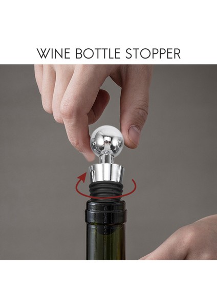 Şarap Şişe Durdurucu 5 Adet Vakum Sızdırmazlık Mühür Koruyucu Paslanmaz Çelik Plastik Şarap Mantarları Şarap Koleksiyonu (Yurt Dışından) fiyatları