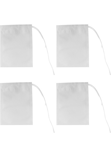 400 Pcs Tek Kullanımlık Çay Filtre Poşetleri Boş Pamuk Çizme Conta Filtre Çay Poşetleri Gevşek Yaprak Teal (3 54 x 2 75 Inç) (Yurt Dışından)