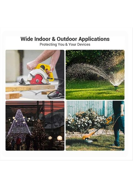 Dış Mekan Elektrik Kutusu Su Geçirmez Uzatma Kablosu Kapağı Hava Durumu Geçirmez Çıkış Soket Fiş Güç Şeridi Siyah (Yurt Dışından) fırsatları