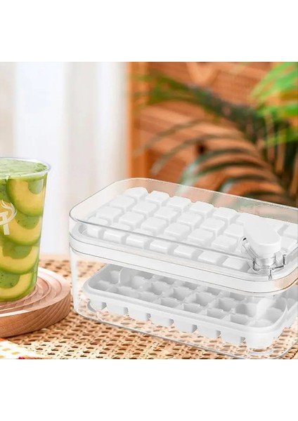 Kapaklı Buz Küpü Kabı Buz Küpleri Kalıplar Dondurucu Için Buz Tepsileri Buz Küpü Tepsisi Kalıp Buz Dondurucu Kabı Çıkarılabilir (Yurt Dışından) modelleri