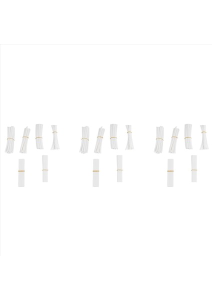 300 Pcs Isı Büzülme Tüpü Gövde Isı Büzülme Tüpü Renk Beyaz (Yurt Dışından)