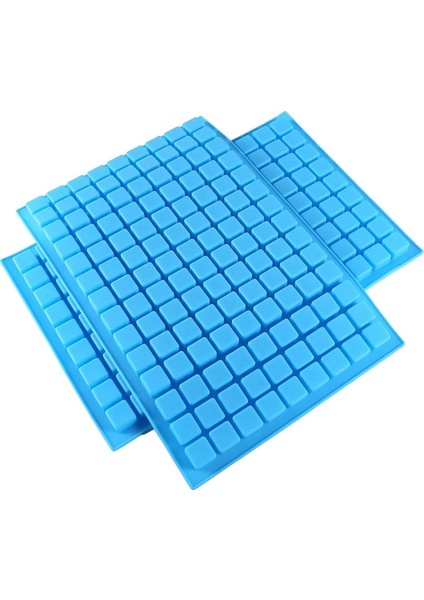 Silikon Şeker Kalıpları 2 Paket Gummy Jelly Truffles Pralines Buz Meydanı Tepsi Kalıpları Için (Yurt Dışından)