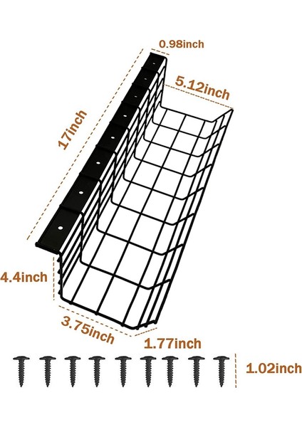 Masa Kablo Yönetimi Tepsisi Altında 2 Pcs Kabloları Gizlemek Için Masa Kablosu Kablo Kablosu Güç Şeridi Organizatör Çelik Metal Kablo Tepsisi (Yurt Dışından) indirimleri