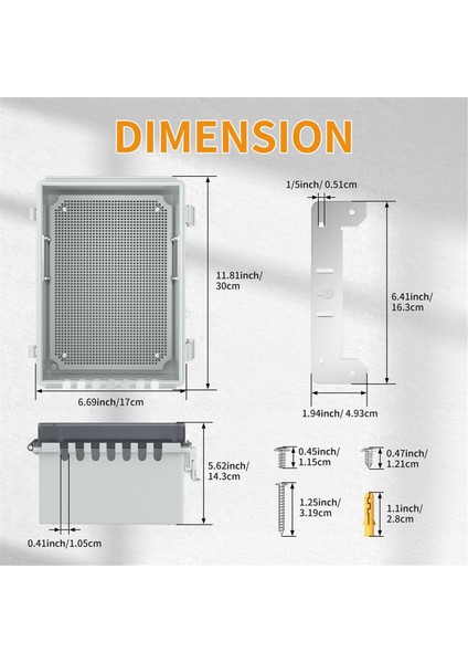 Açık Plastik Su Geçirmez Dağıtım Kutusu U Şeklindeki Delikli Açık Menteşe Güç Kutusu Açık Su Geçirmez Kavşak Kutusu (Yurt Dışından) fiyatları