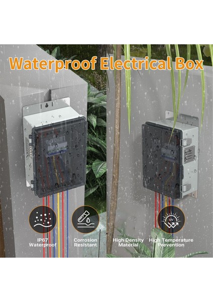 Açık Plastik Su Geçirmez Dağıtım Kutusu U Şeklindeki Delikli Açık Menteşe Güç Kutusu Açık Su Geçirmez Kavşak Kutusu (Yurt Dışından) fırsatları