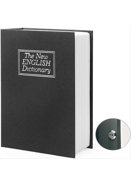 Kombinasyon Kilidi Gizli Gizli Metal Kilit Kutusu Para Saklama Kutusu Piggy Bank (L) (Yurt Dışından) modelleri