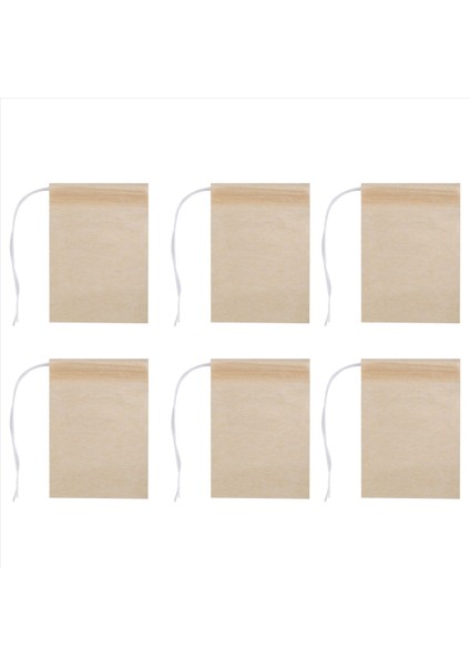 600 Paket Çay Filtre Poşetleri Gevşek Yaprak Çay Kahve Için Drawstring ile Tek Kullanımlık Kağıt Çay Poşeti Kahve (Doğal Renk 2 75X1 97 Inç) (Yurt Dışından) fiyatları