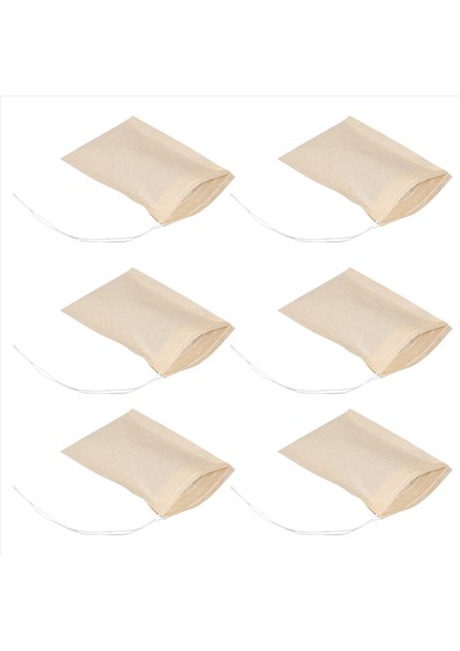 600 Paket Çay Filtre Poşetleri Gevşek Yaprak Çay Kahve Için Drawstring ile Tek Kullanımlık Kağıt Çay Poşeti Kahve (Doğal Renk 2 75X1 97 Inç) (Yurt Dışından) fırsatları