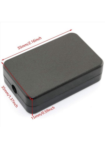 Elektrik Kavşağı Kutusu 16PCS Elektrikli Plastik Siyah Su Geçirmez Proje Kavşağı Kılıfı 2 16X1 38X0 59 Inç (55X35X15MM) (Yurt Dışından) fırsatları