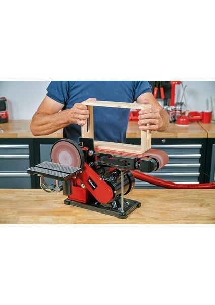 Tezgah Zımpara Tc-Us 380 (380 W, Hız 292 M/dk, Taşlama Tablası Hızı 1.450 Dev/dk, 1x K80 Taşlama Bandı ve 1x K80 Taşlama Kağıdı Dahil) - 4419257 fiyatları