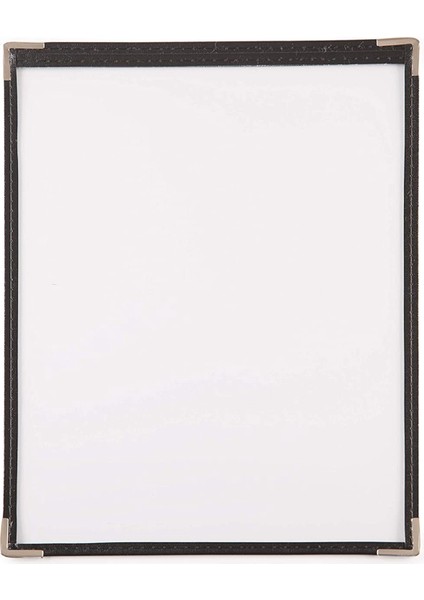 20 Paket Menü Kapağı - Tek Sayfa 2 Görünüm 8 5 x 11 Inç Kağıt - Restoran Menü Kapakları (Yurt Dışından) fiyatları