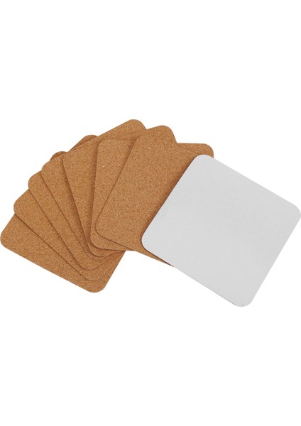Kendinden Yapışkanlı Bardak Altlıkları Cork Paspaslar ve Diy El Sanatları Malzemeleri Için Cork Destek Tabakaları (150 Kare) (Yurt Dışından) fiyatları