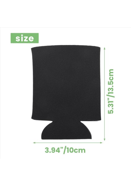 Toplu Teneke Kutu Soğutucular (25 Paket) Boş Köpük Kollar Soda Bira Su Şişeleri (Siyah) Için Düz Yumuşak Yalıtılmış Boşluklar (Yurt Dışından) fırsatları