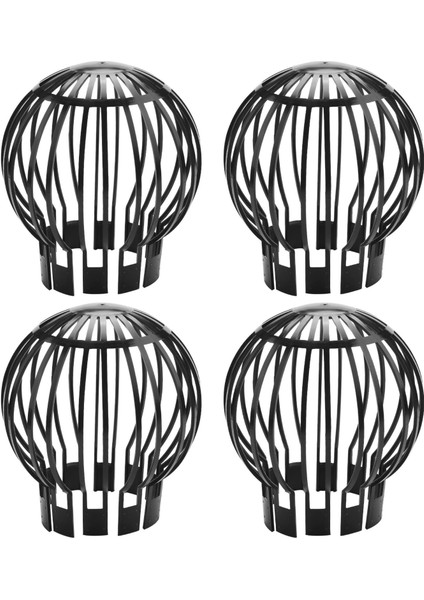 4pcs Oluk Koruyucusu Iniş Düşüşleri Filtre Süzgeçi Yaprak Enkaz Dallarını Önleyen Çatı Yosunları Boruları Tıkamasını Önlemek (Yurt Dışından)