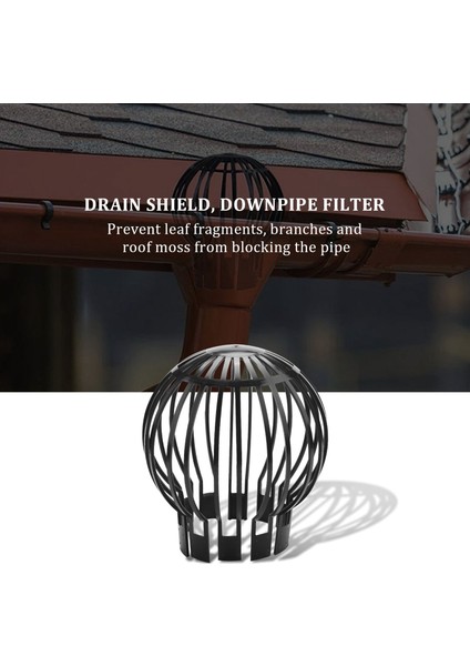 4pcs Oluk Koruyucusu Iniş Düşüşleri Filtre Süzgeçi Yaprak Enkaz Dallarını Önleyen Çatı Yosunları Boruları Tıkamasını Önlemek (Yurt Dışından) fiyatları