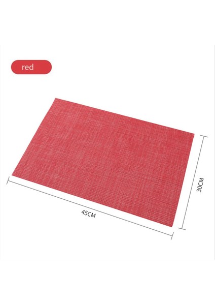 Placemats Seti Mutfak Masası Isıya Dayanıklı Kayma Masası Mats-A (Yurt Dışından) fiyatları