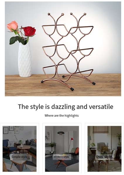 Şube Şekilli Raf Demir Sanat Şarap Ekran Rafı Ev Dekorasyon Tablosu Şarap Raf Şarap Şişesi Depolama Müstakil Tutucu (Yurt Dışından) modelleri