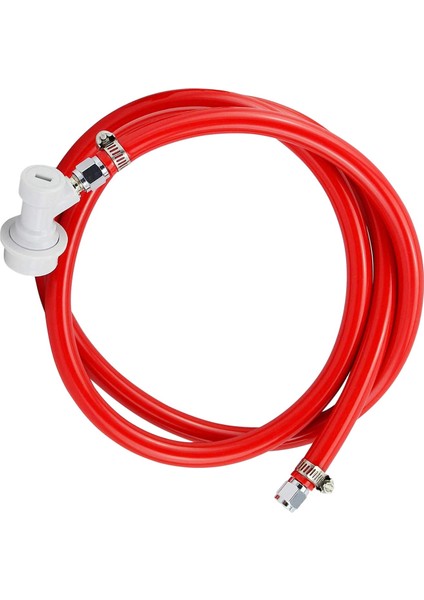 Balo Kilit Gaz Hattı Montajı 5ft Kırmızı Uzun Tüp 5/16 Top Kilit Gaz Bağlantısı Set Ev Bira Bira Ev Bira Brewing (Yurt Dışından)