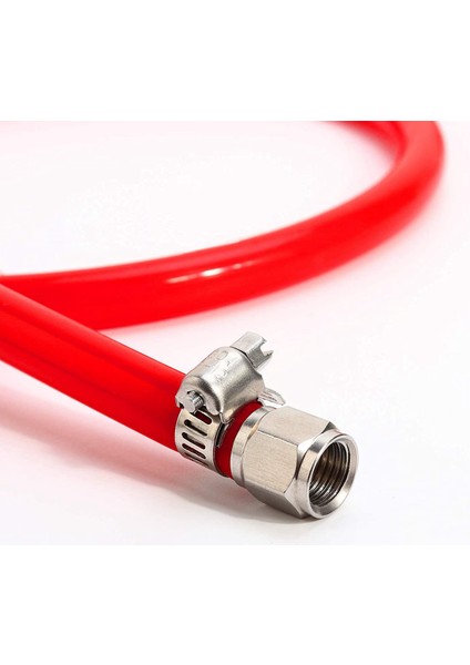 Balo Kilit Gaz Hattı Montajı 5ft Kırmızı Uzun Tüp 5/16 Top Kilit Gaz Bağlantısı Set Ev Bira Bira Ev Bira Brewing (Yurt Dışından) fiyatları